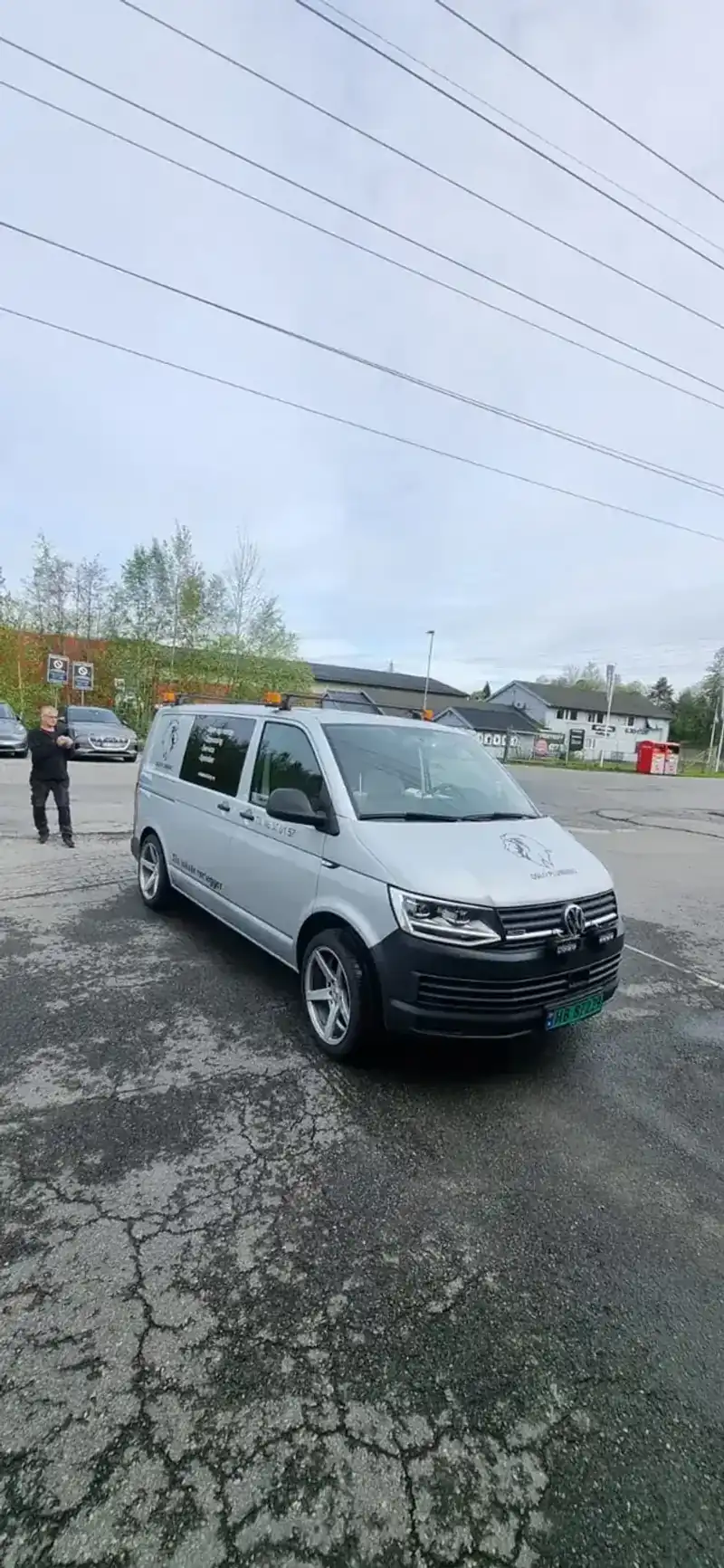 Oslo Plumbing firmabil på oppdrag